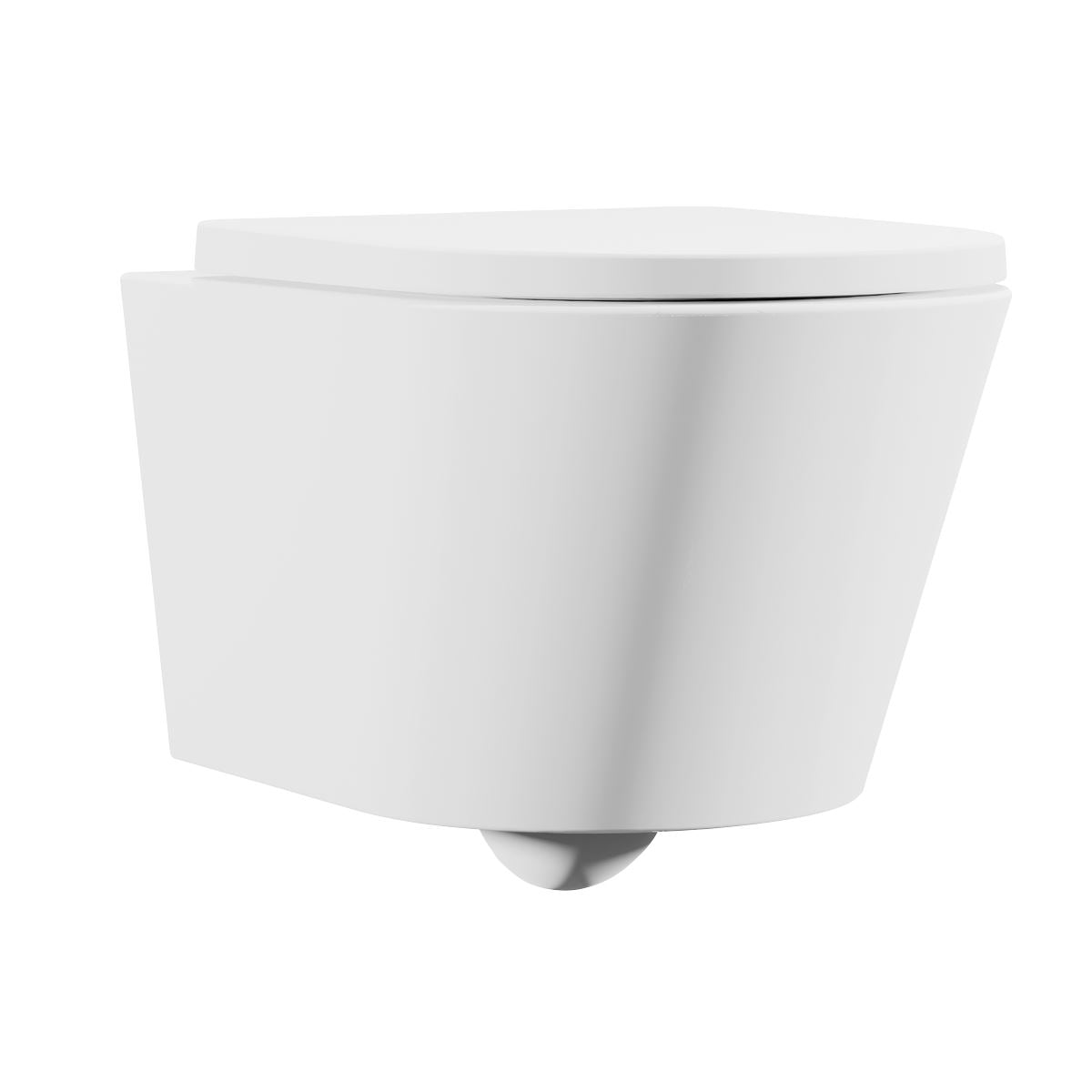 Sealey Wall Hung Toilet with Soft Close Seat & Rimless Flush � White DH335