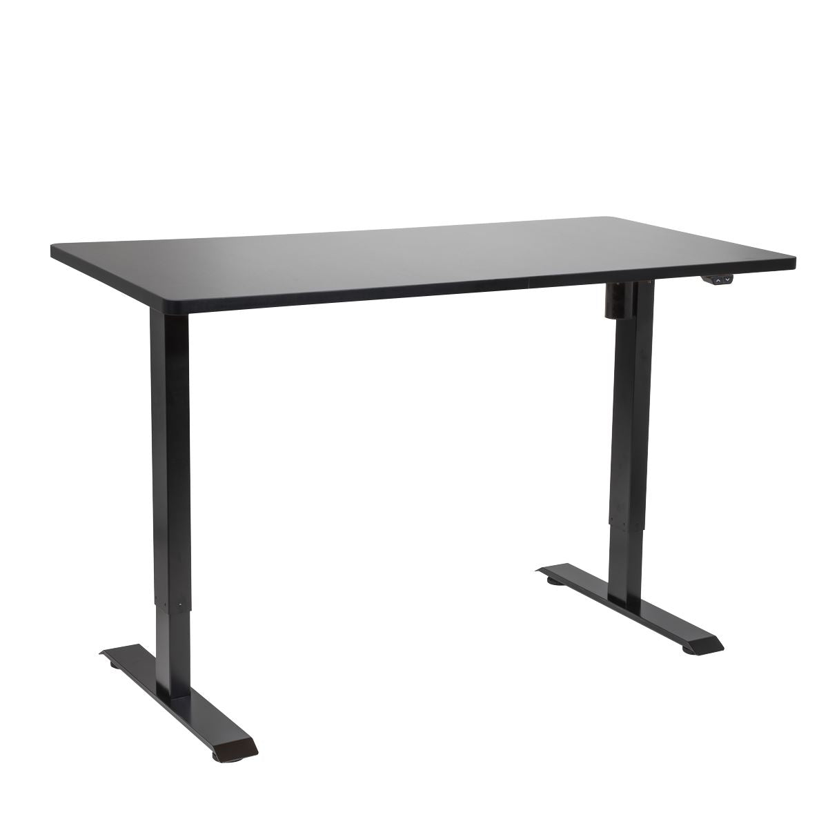 Sealey Dellonda Black Electric Height Adjustable Standing Desk, Quiet, Home Office, 1400x700mm DH38