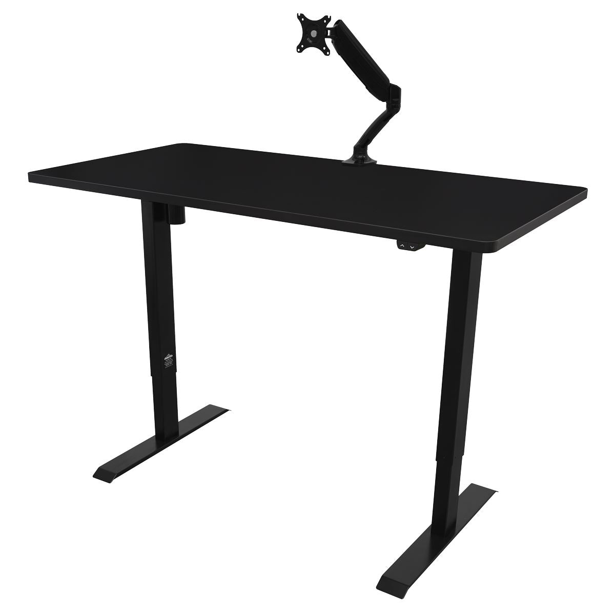 Sealey Dellonda Black Electric Height Adjustable Standing Desk, Quiet, Home Office, 1400x700mm DH38