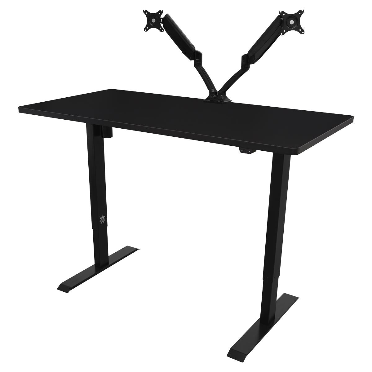 Sealey Dellonda Black Electric Height Adjustable Standing Desk, Quiet, Home Office, 1400x700mm DH38