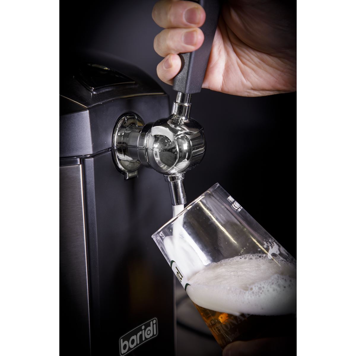 Sealey Baridi 5L Mini Keg Draft Beer Dispenser Tap 4�C Integrated Cooling DH49