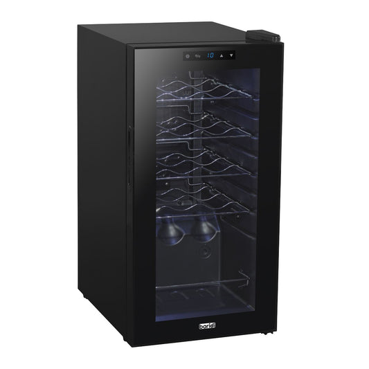 Baridi 15 Bottle Wine Fridge Digital Touch Screen & LED Light, Black DH5 DH5