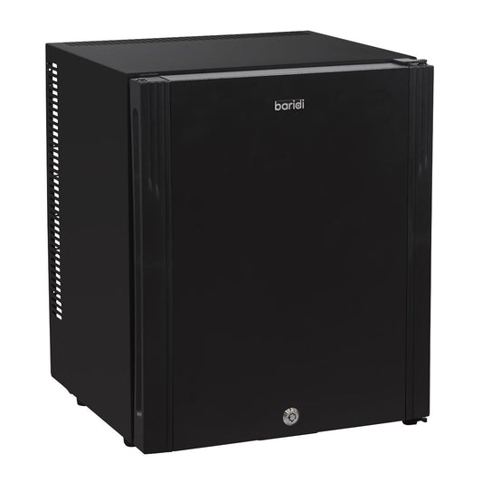 Baridi 25L Ultra Quiet Drinks & Wine Mini Cooler Fridge LED Light Black DH57