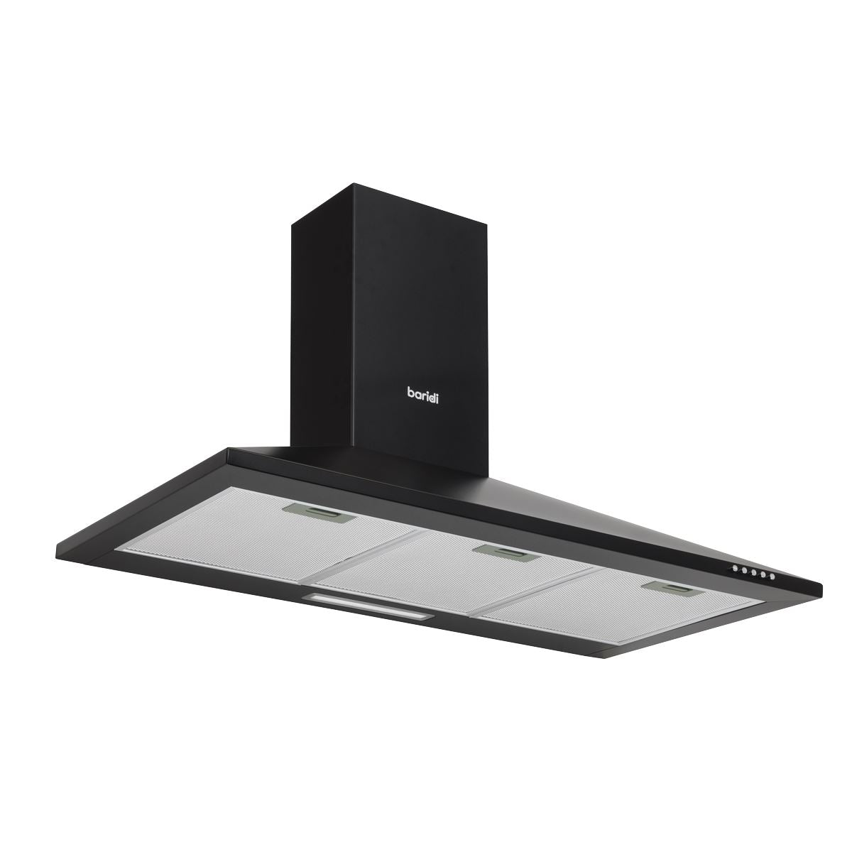 Sealey Baridi Cooker Hood Chimney Style with Carbon Filters 90cm Black DH59