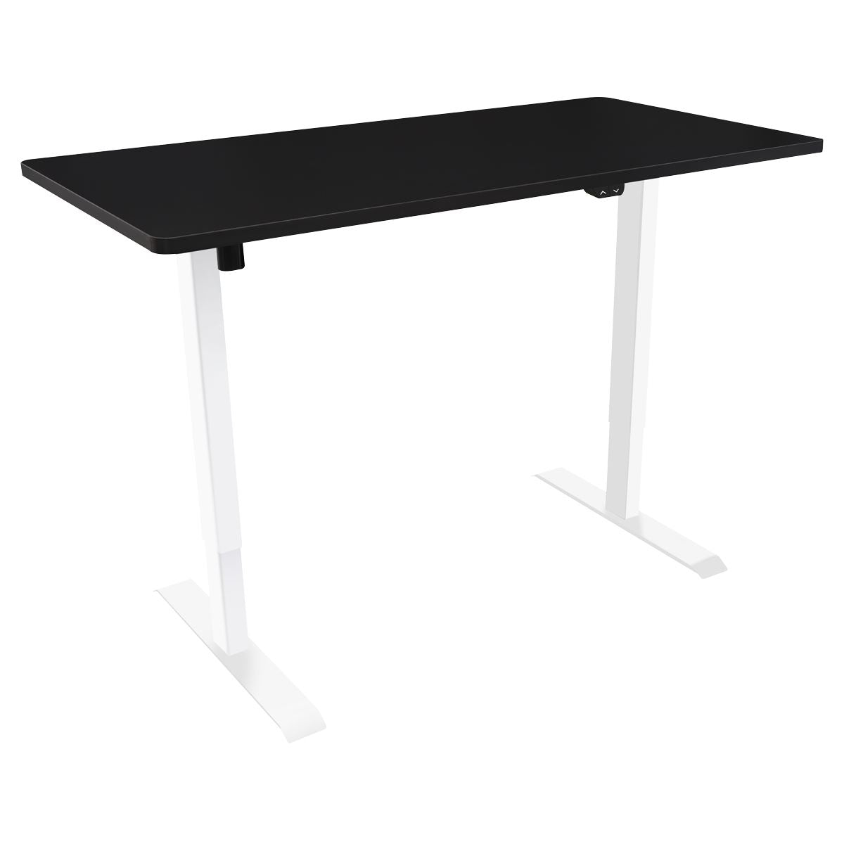 Sealey Dellonda Single Motor Ultra-Quiet Adjustable-Height Electric Sit/Stand Desk - Black Desktop DH69