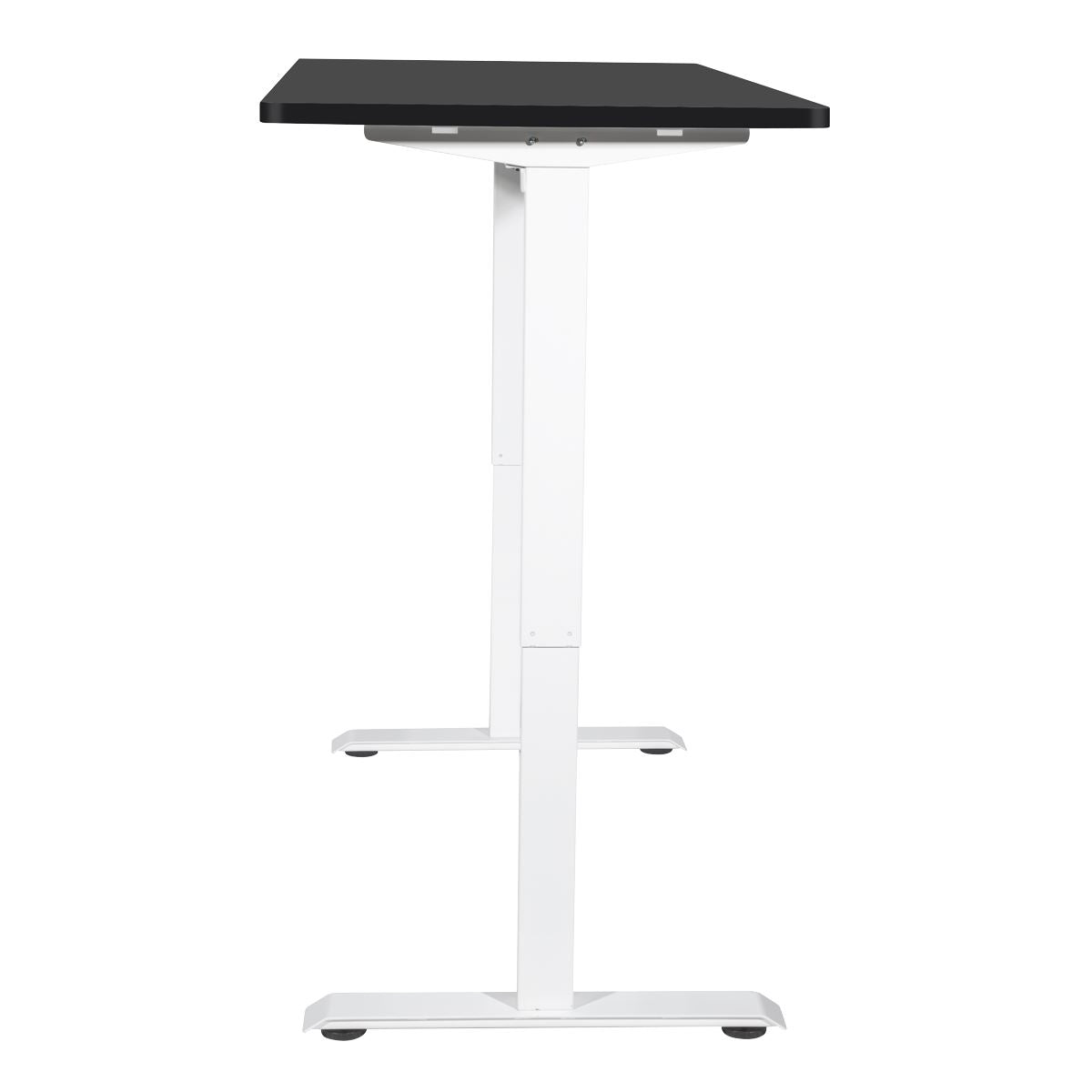 Sealey Dellonda Single Motor Ultra-Quiet Adjustable-Height Electric Sit/Stand Desk - Black Desktop DH69