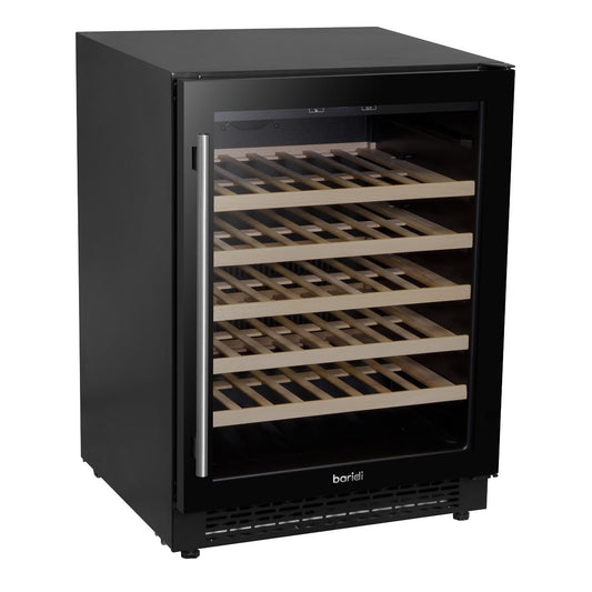 Baridi 54 Bottle Wine Cellar Fridge Digital Touch Screen Controls Black DH78