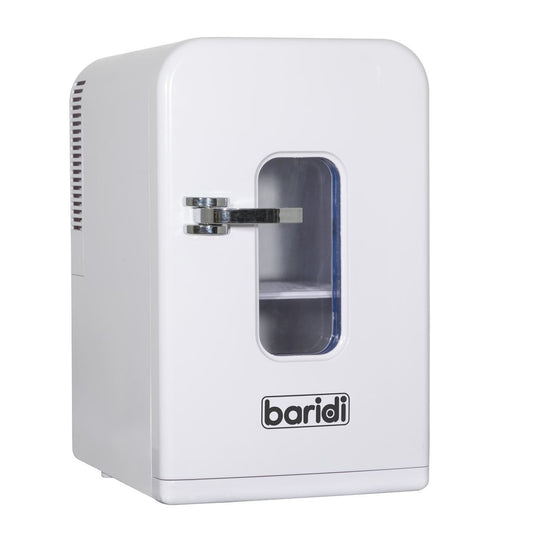 Baridi 15L Mini Fridge Cooler Warmer 12V/230V Car Camping White DH94 DH94