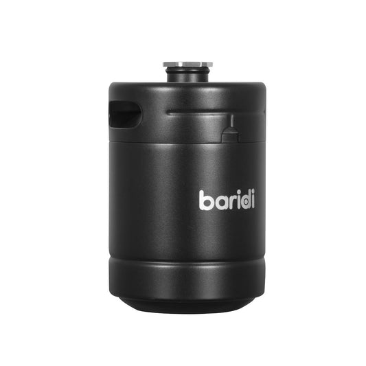 Baridi Beer Soft Drinks Growler Keg 2L Matte Black Use With CO2 Cartridges DH99