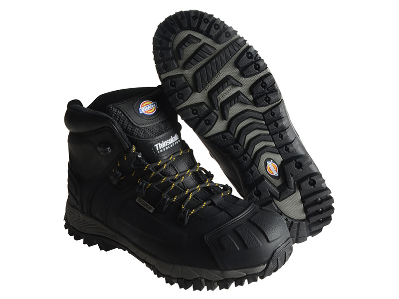 Dickies DICMEDW8BK Medway Safety Hiker Boots Black UK 8 EUR 42
