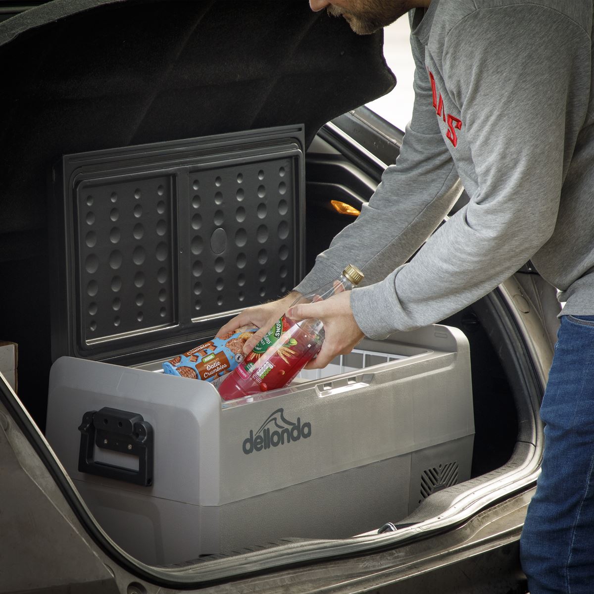 Sealey Dellonda Portable Fridge Freezer/Cool Box with LED Display & AC/DC 230V Adaptor 36L DL131