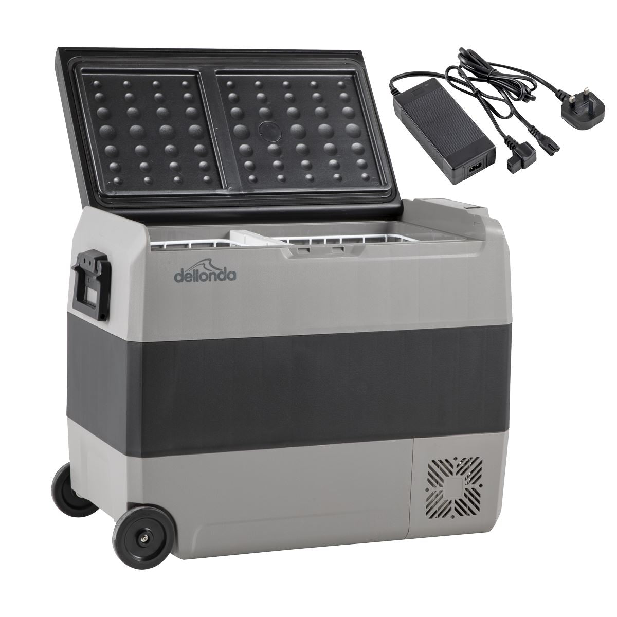 Sealey Dellonda Portable Fridge Freezer/Cool Box with LED Display & AC/DC 230V Adaptor 60L DL133