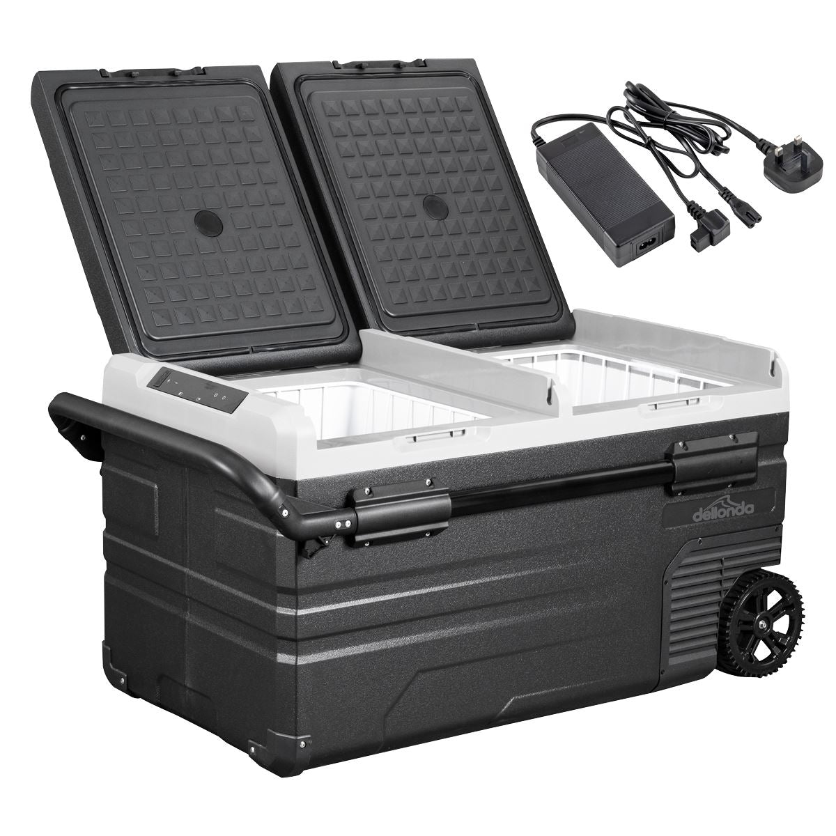 Sealey Dellonda Portable Fridge Freezer/Cool Box with LED Display & AC/DC 230V Adaptor 75L DL134