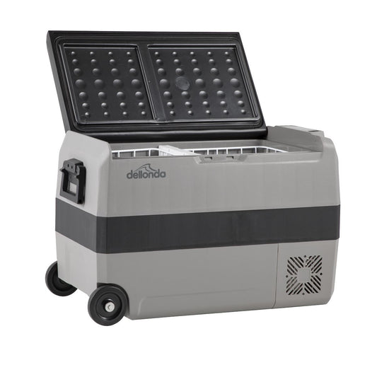Dellonda Fridge Freezer 50L Portable Dual Compressor Car Camping 12/24V DL14