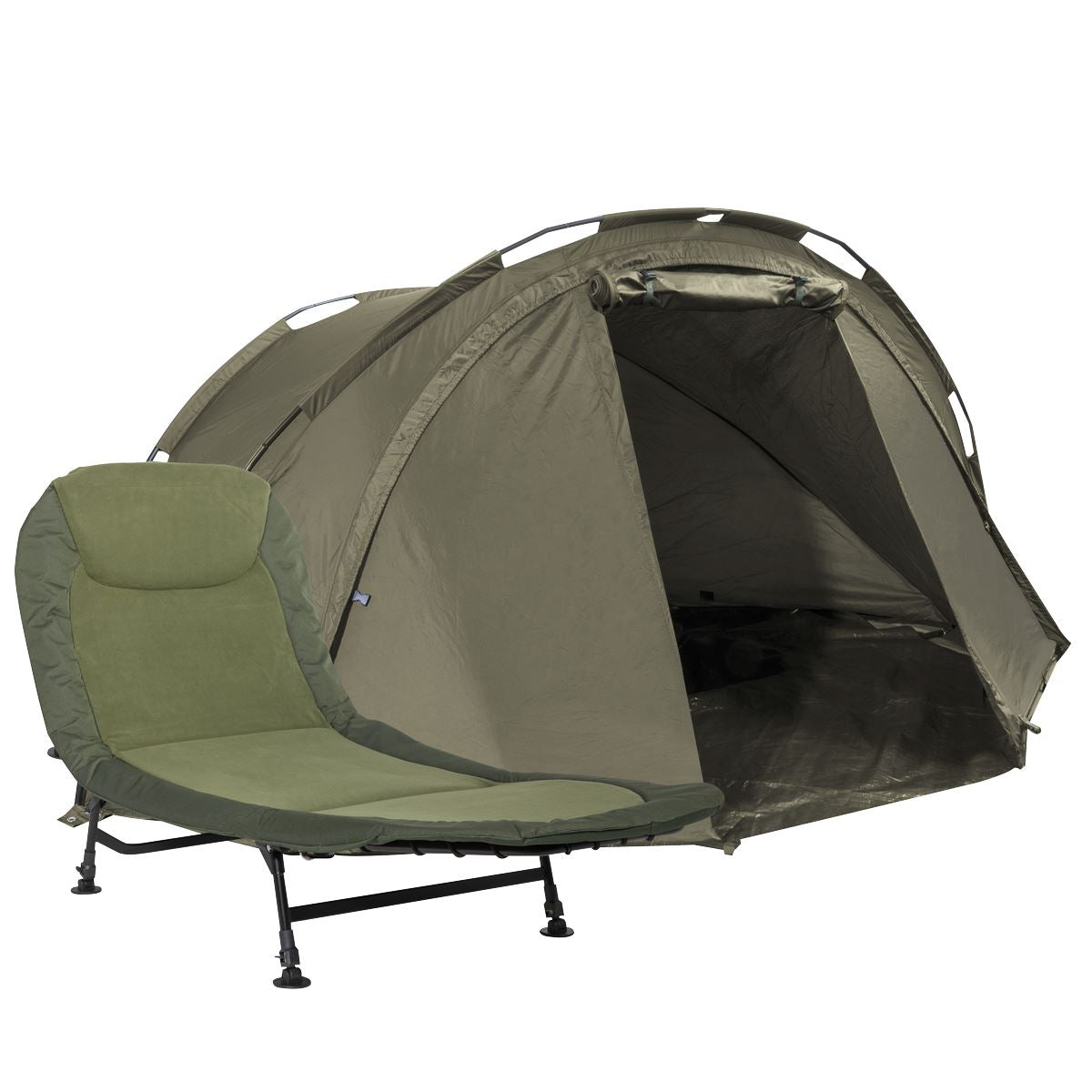 Sealey Dellonda One-Person Bivvy Tent & Bedchair Set DL141