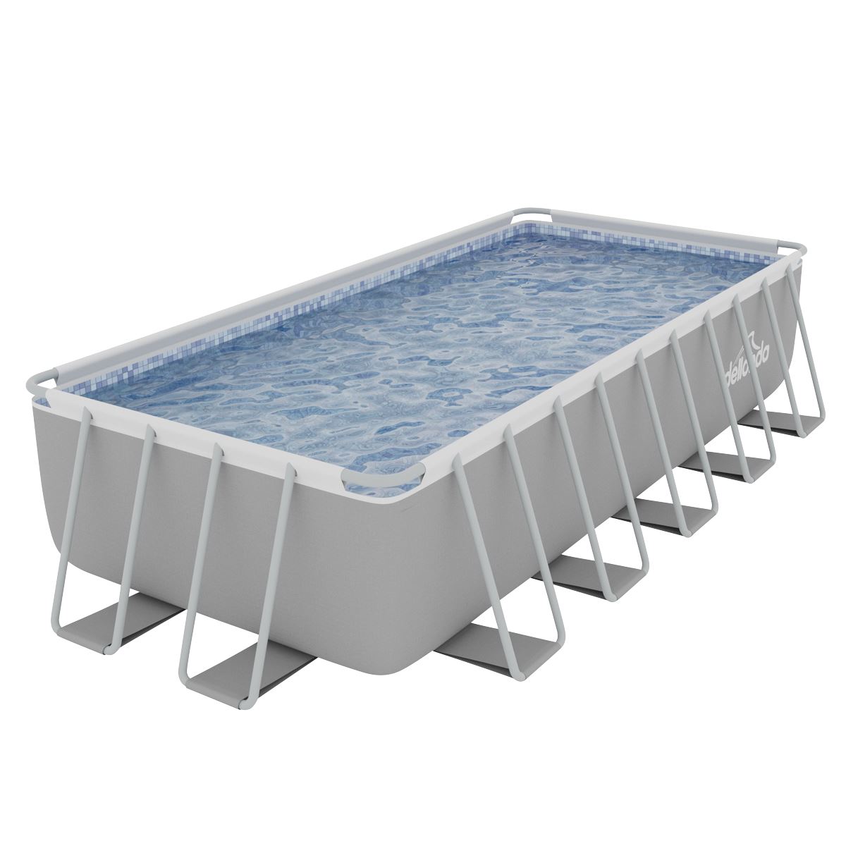 Sealey Dellonda 21ft Deluxe Steel Frame Swimming Pool Inc Step Ladder etc DL150
