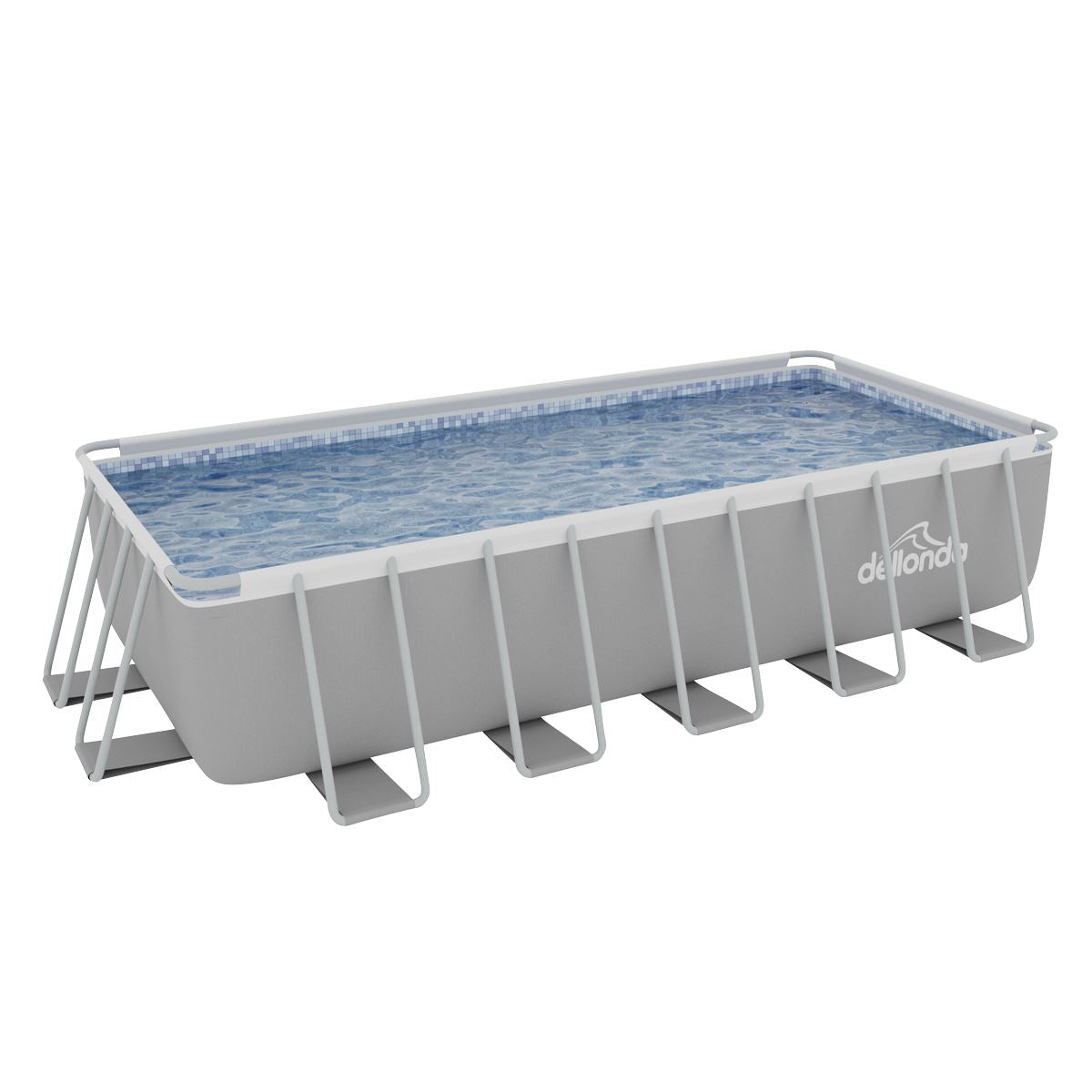 Sealey Dellonda 21ft Deluxe Steel Frame Swimming Pool Inc Step Ladder etc DL150