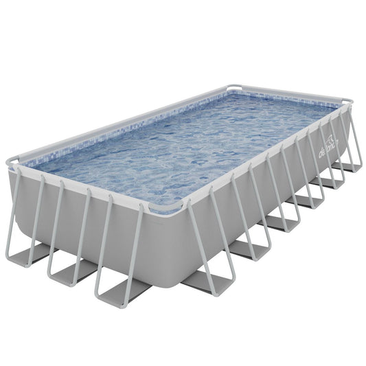 Sealey Dellonda 25ft Deluxe Steel Frame Swimming Pool Inc Step Ladder etc DL151