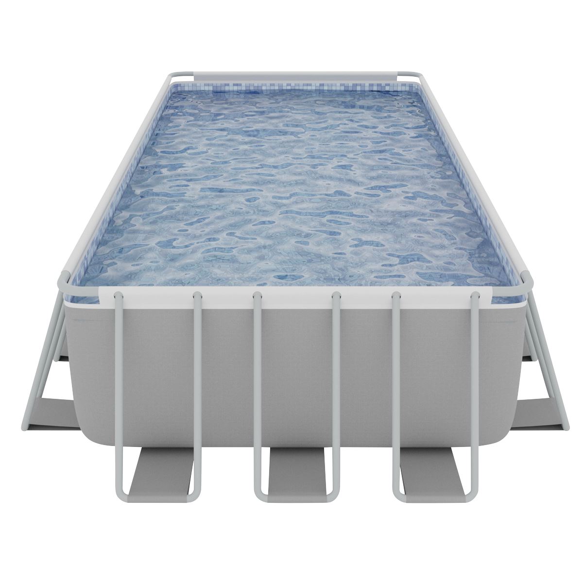 Sealey Dellonda 25ft Deluxe Steel Frame Swimming Pool Inc Step Ladder etc DL151
