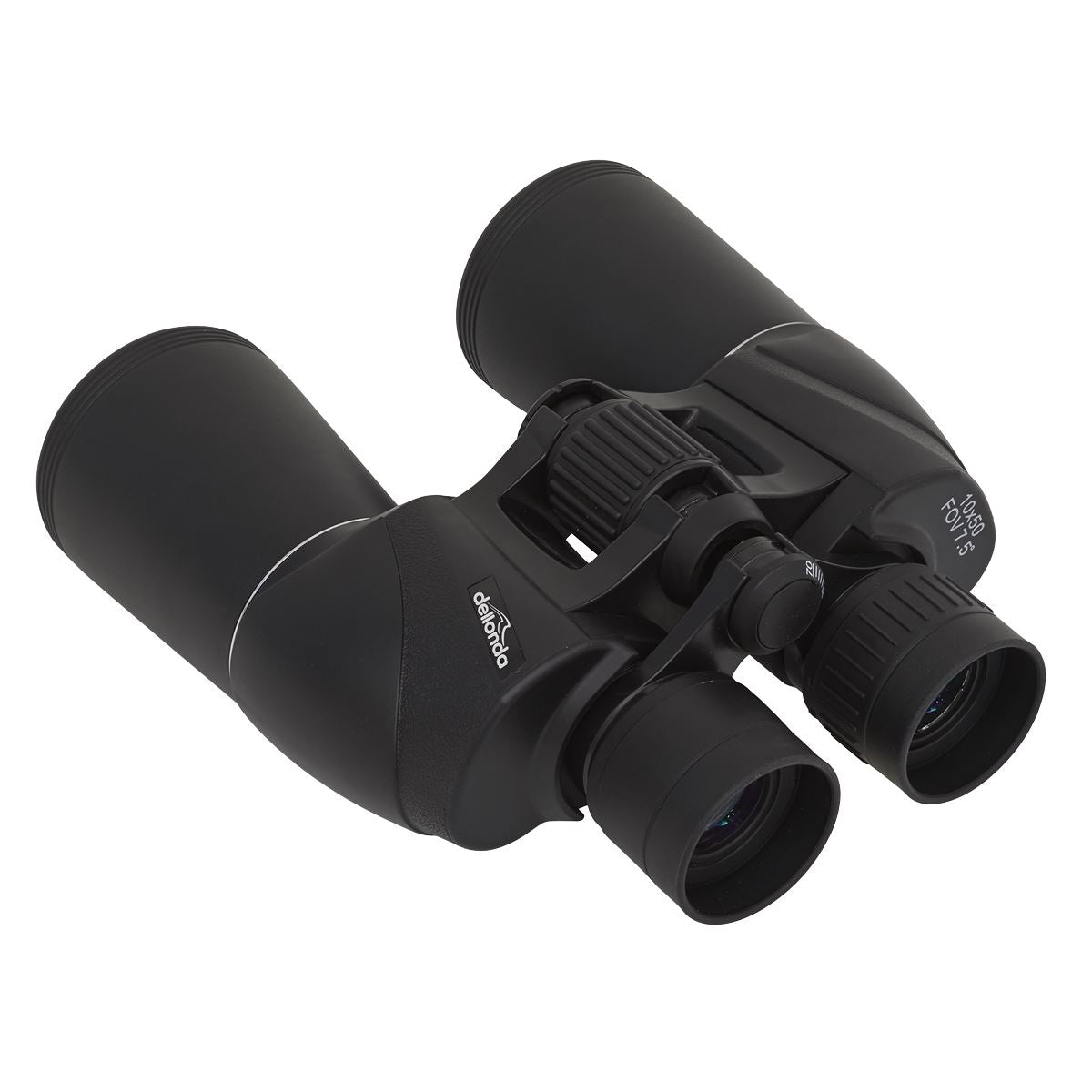 Dellonda Binoculars with Case and Lens Caps 10x50mm Porro Prism BAK4 DL2