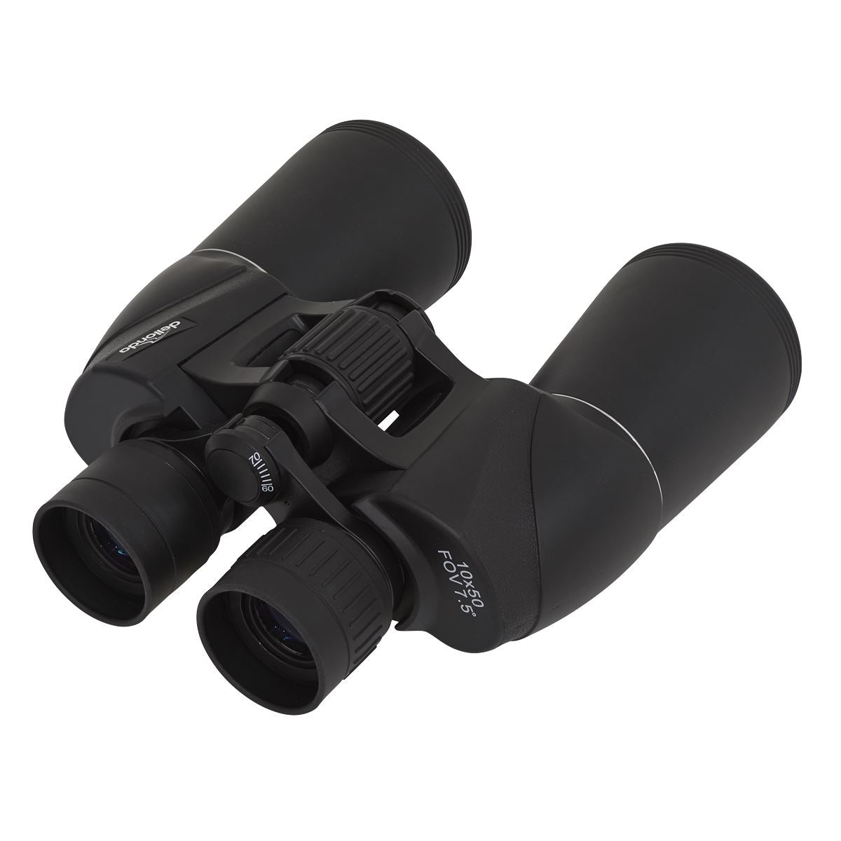 Dellonda Binoculars with Case and Lens Caps 10x50mm Porro Prism BAK4 DL2