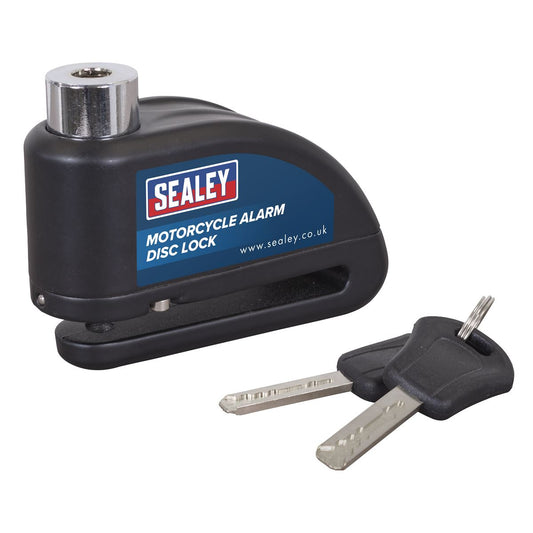 Sealey Motorcycle Alarm Disc Lock 100db Hardened Locking Pin DL505