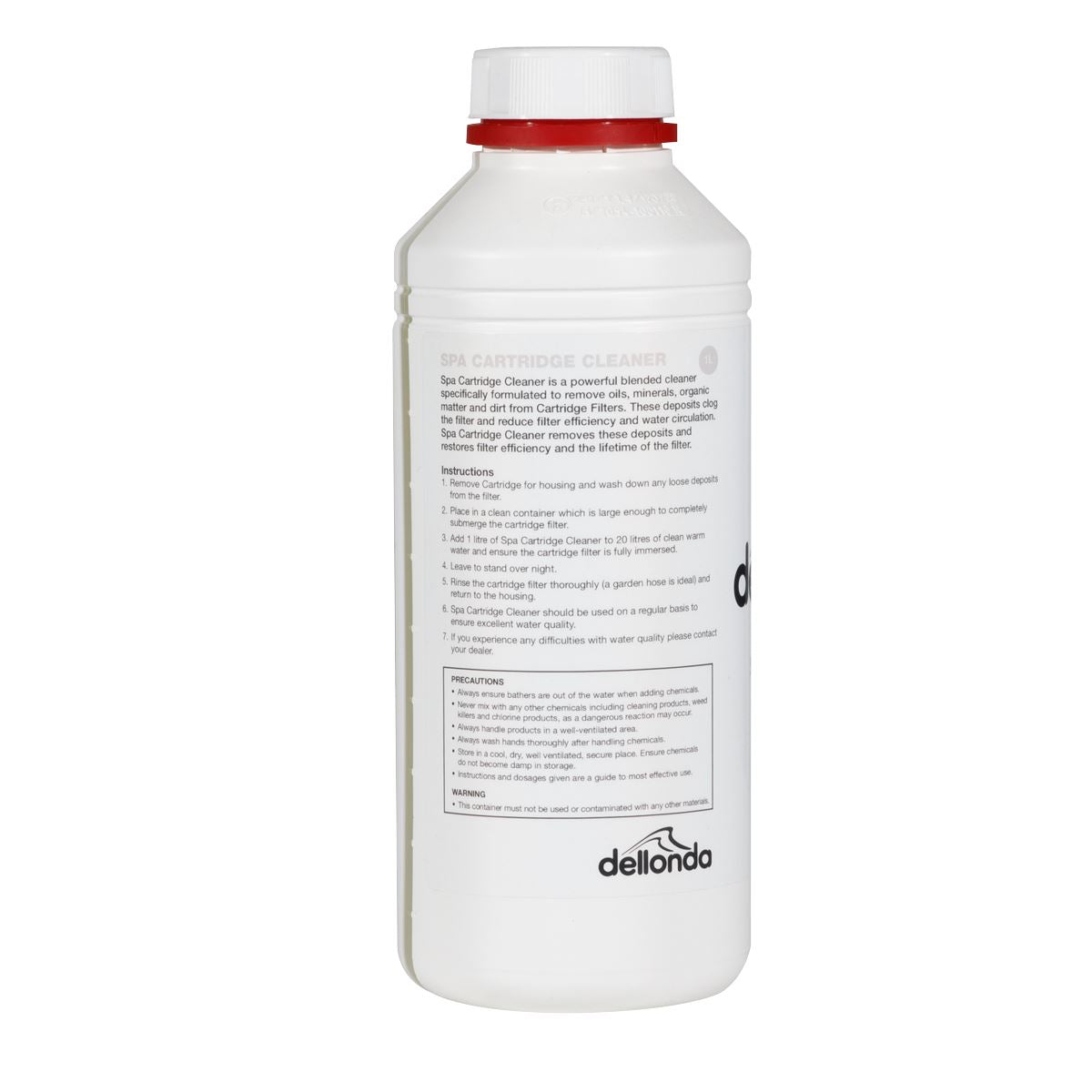 Sealey Dellonda 1L Cartridge Cleaner for Hot Tubs Spas & Pools Universal DL56