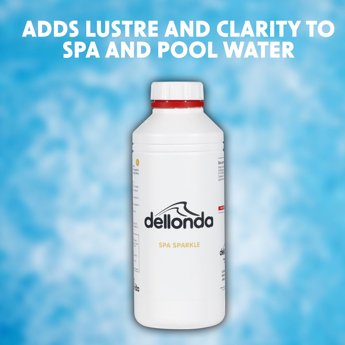 Sealey Dellonda 1L Spa Sparkle for Hot Tubs Spas & Pools Universal DL57