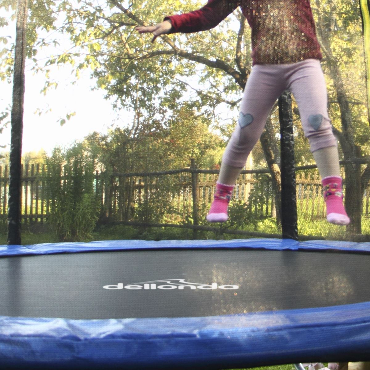 Sealey Dellonda 8ft Heavy-Duty Outdoor Trampoline with Safety Enclosure Net DL67