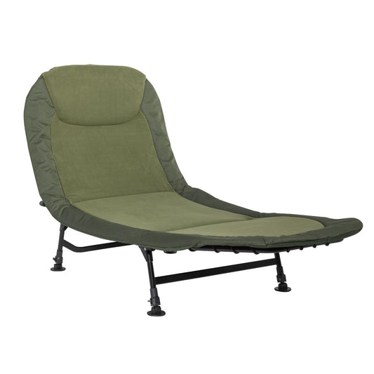 Dellonda Adjustable Bedchair Fishing and Camping Fleece Covered Mattress DL77