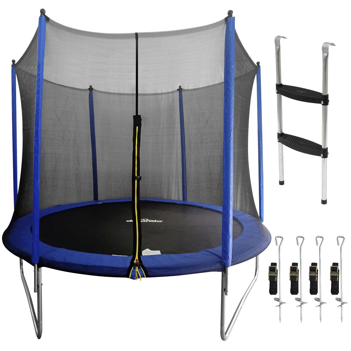 Sealey Dellonda Heavy-Duty Outdoor Trampoline with Safety Enclosure Net, Anchors & Ladder 10ft DL94