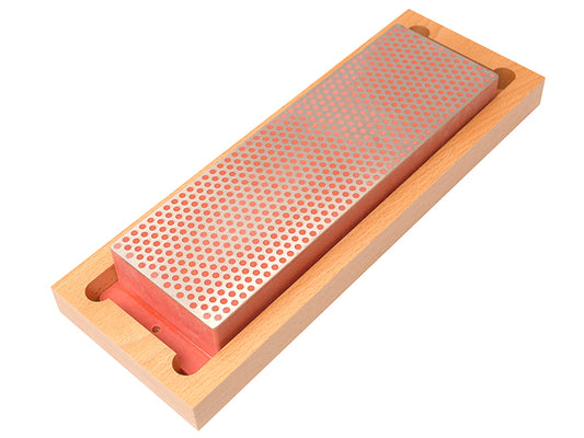 DMT Diamond Whetstone 200mm Wooden Box Red 600 Grit Fine DMTW8F