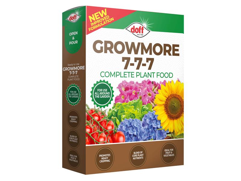 DOFF Growmore Ready to use Fertiliser 2kg general purpose plant food DOFMKB00