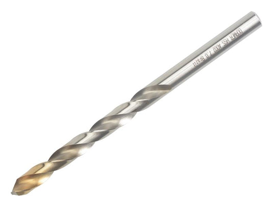 Dormer A002 HSS-TiN Coated Jobber Drill 7.00mm OL:109mm WL:69mm DOR700TIN