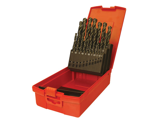 Dormer A190 No.20 Imperial HSS Drill Set of 15 1/16 - 1/2in x 32nds DORSET20