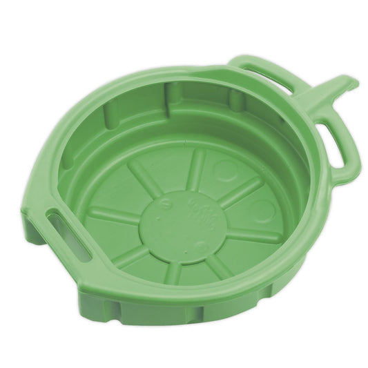 Sealey Antifreeze Fluid Drain Pan 17L Resistant To Chemicals And Solvents DRP04