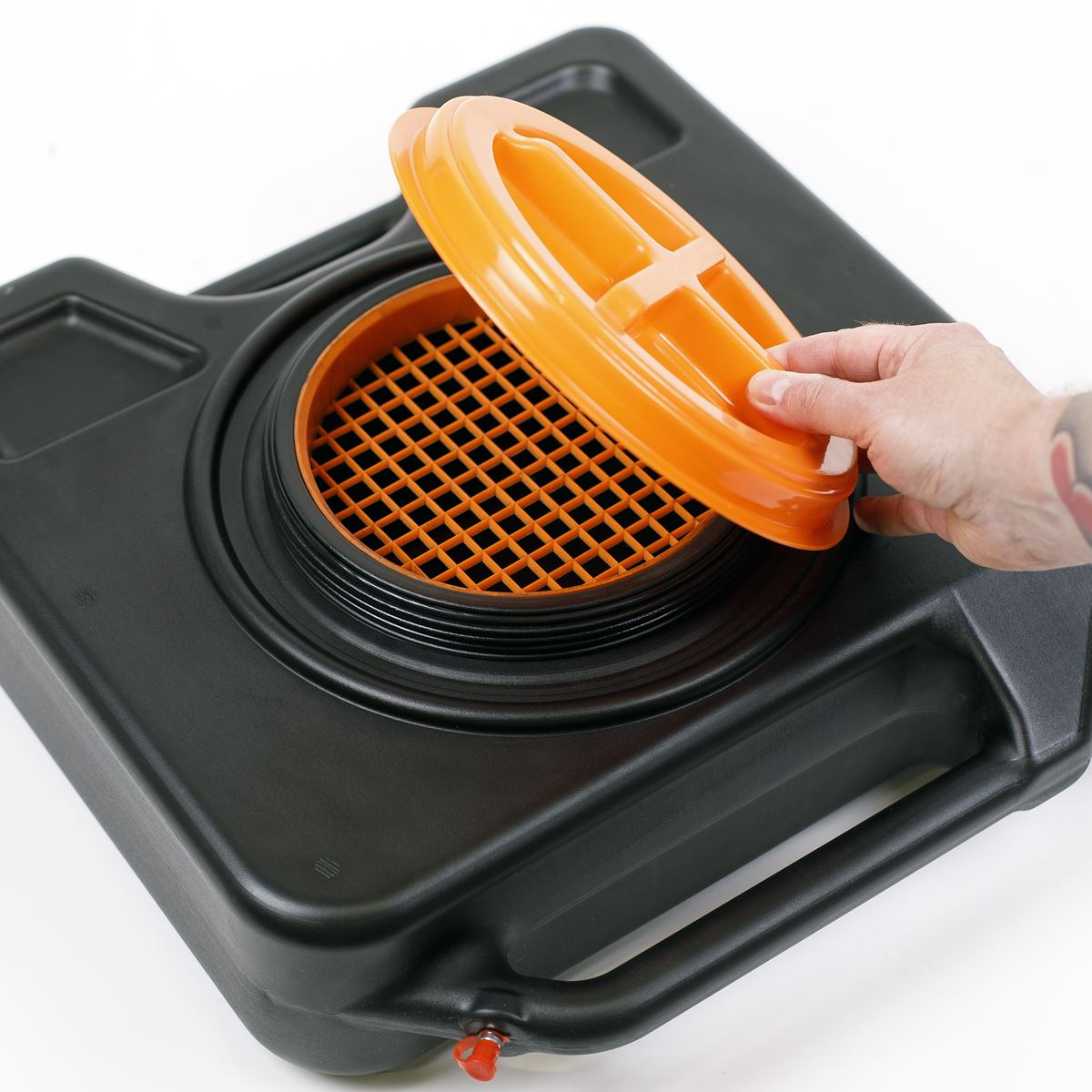 Sealey Oil/Fluid Drain & Recycling Container 15L - Wheeled DRP44