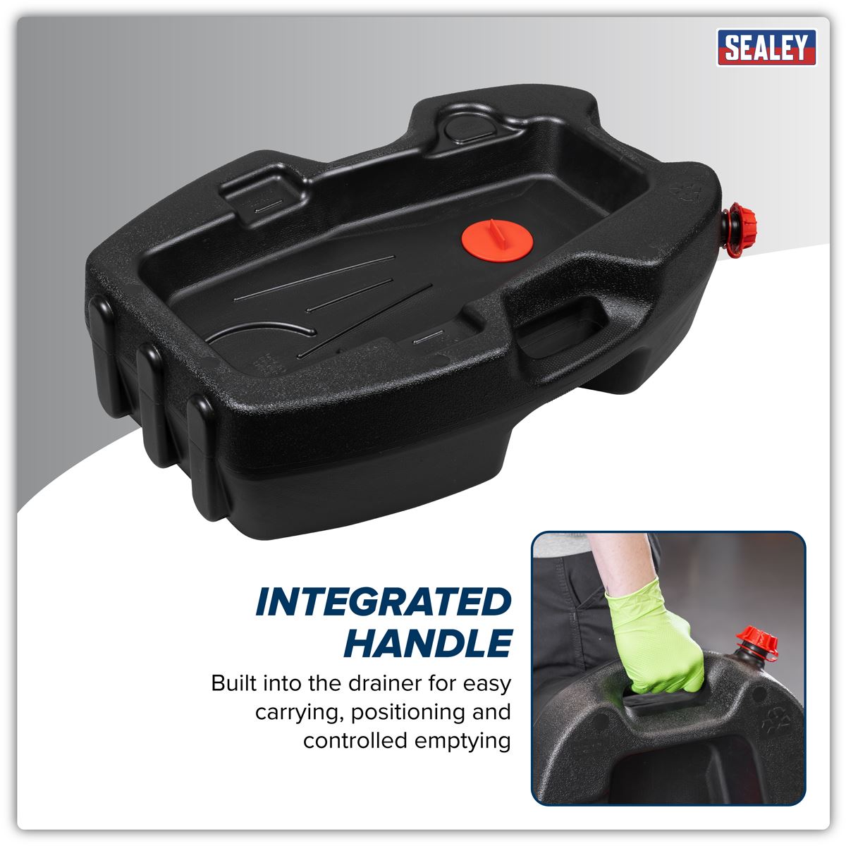 Sealey Portable Oil Drainer 25L DRP46