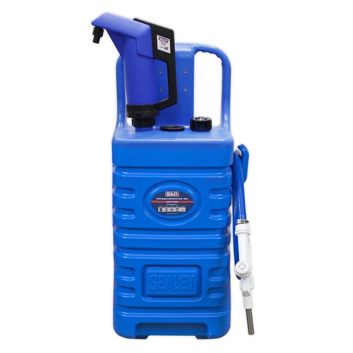 Sealey Mobile Dispensing Tank 55L with AdBlue&reg; Pump - Blue DT55BCOMBO1