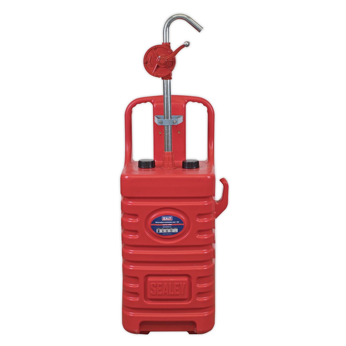 Sealey Mobile Dispensing Tank 55L with Oil Rotary Pump - Red DT55RCOMBO1