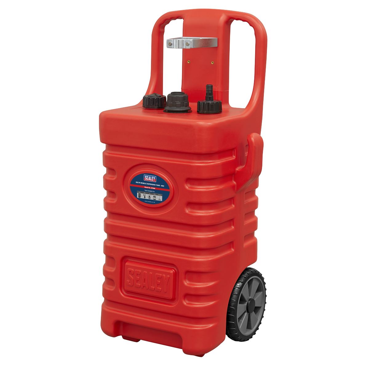 Sealey Mobile Dispensing Tank - Red 55ltr DT55R