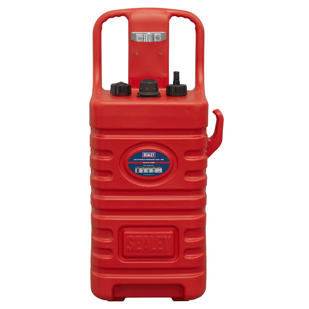 Sealey Mobile Dispensing Tank - Red 55ltr DT55R