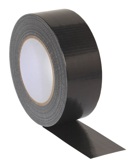 Sealey Duct Tape 48mm x 50m Black DTB