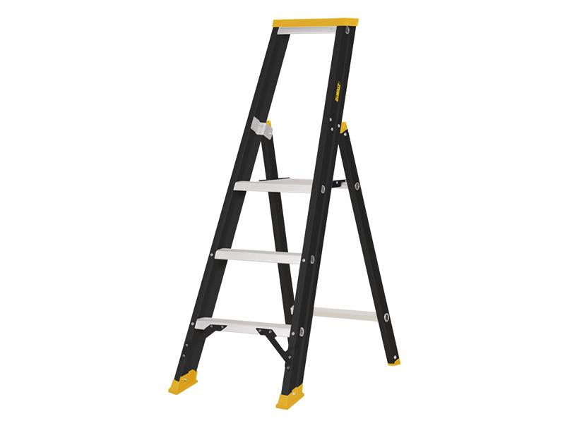 DEWALT Ladders Professional Single Stepladder, 0.75m 3 Rungs DWLDXLD113E