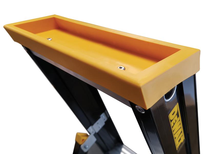 DEWALT Ladders Professional Single Stepladder, 0.75m 3 Rungs DWLDXLD113E