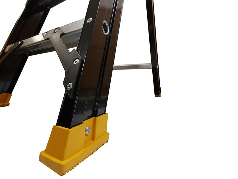 DEWALT Ladders Professional Single Stepladder, 1.75m 7 Rungs DWLDXLD117E