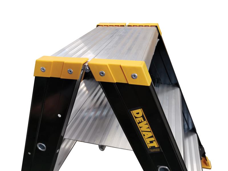 DEWALT Ladders Professional Double Stepladder, 0.50m 2 Rungs DWLDXLD122E