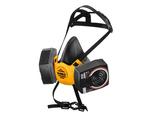 DEWALT Respiration A2P3 Half Mask Respirator Medium DWR1HMMA2P3