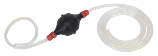 Sealey Emergency Fuel Transfer Syphon Pump for Petrol/Diesel/Water/Low Viscosity Fluids - 1.7m Hose EC97