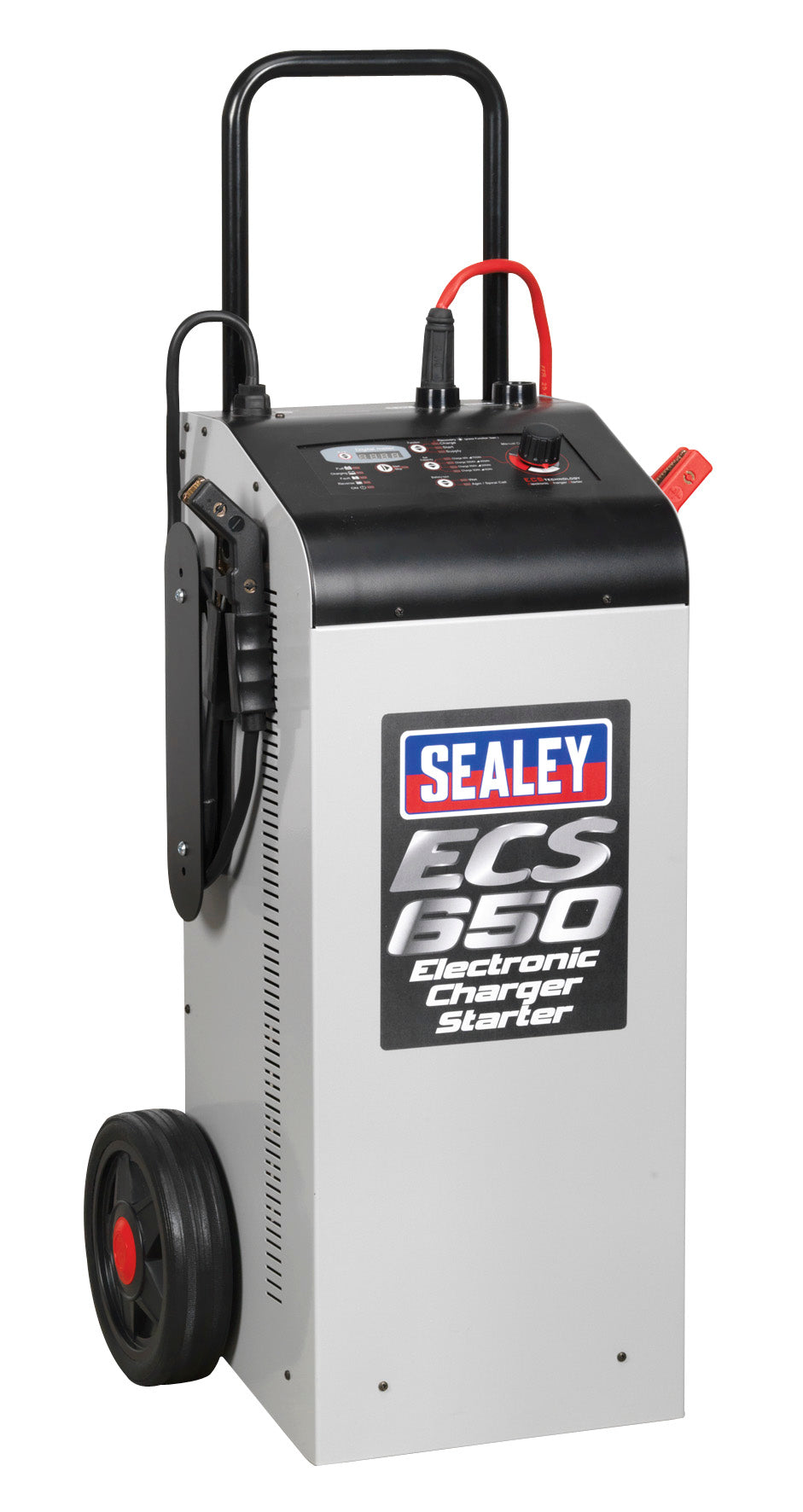 Sealey Electronic Charger Maintainer/Starter 100/650A 12/24V ECS650